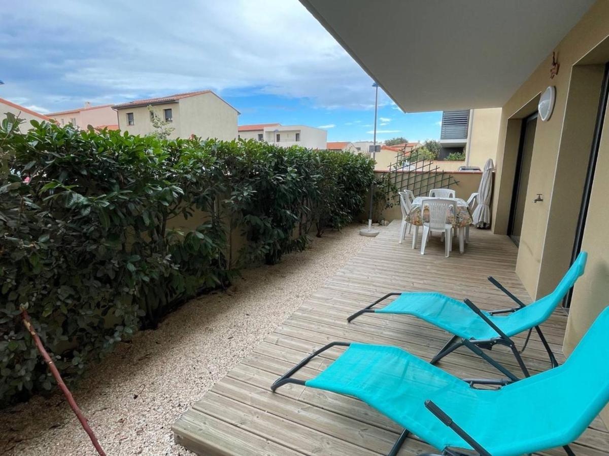 Appartement 3 Pieces Avec Terrasse Et Jardin, Proche Plage Et Commerces, 2 Parkings, Argeles-Sur-Mer - Fr-1-225-773 Eksteriør billede
