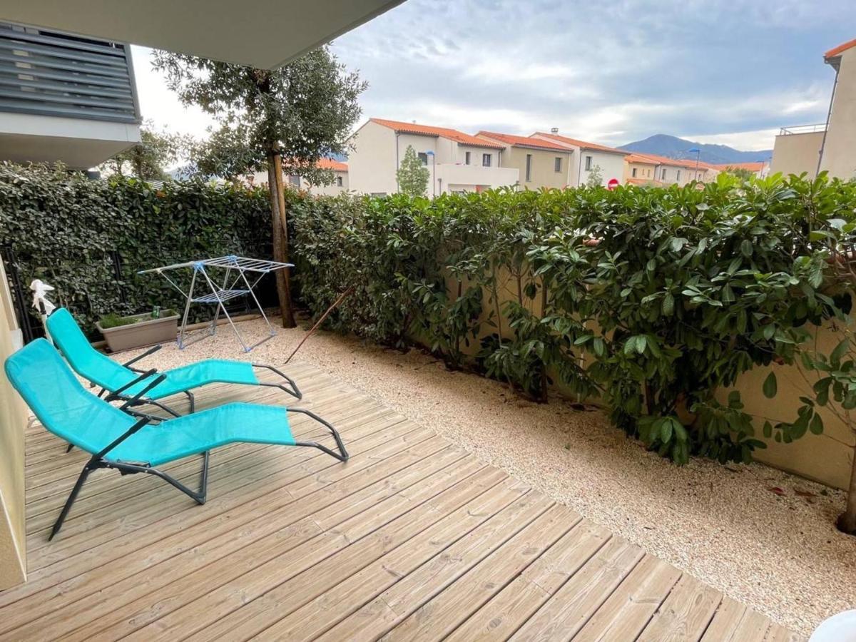 Appartement 3 Pieces Avec Terrasse Et Jardin, Proche Plage Et Commerces, 2 Parkings, Argeles-Sur-Mer - Fr-1-225-773 Eksteriør billede